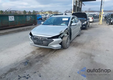 2020 Hyundai Elantra Sel из США, поврежденный, VIN 5NPD84LF2LH536246